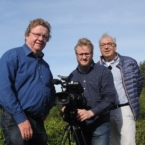 Het productieteam Gôolse Geheimen bij Abtsmoer op Regte Heide te Goirle - Foto: Frank van Gils 2019